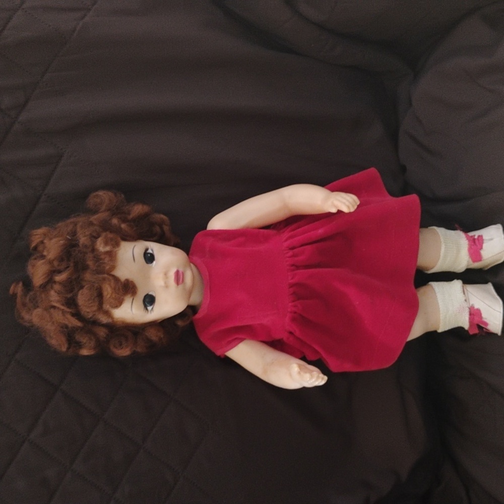 Terri Lee Doll auburn hair. vintage